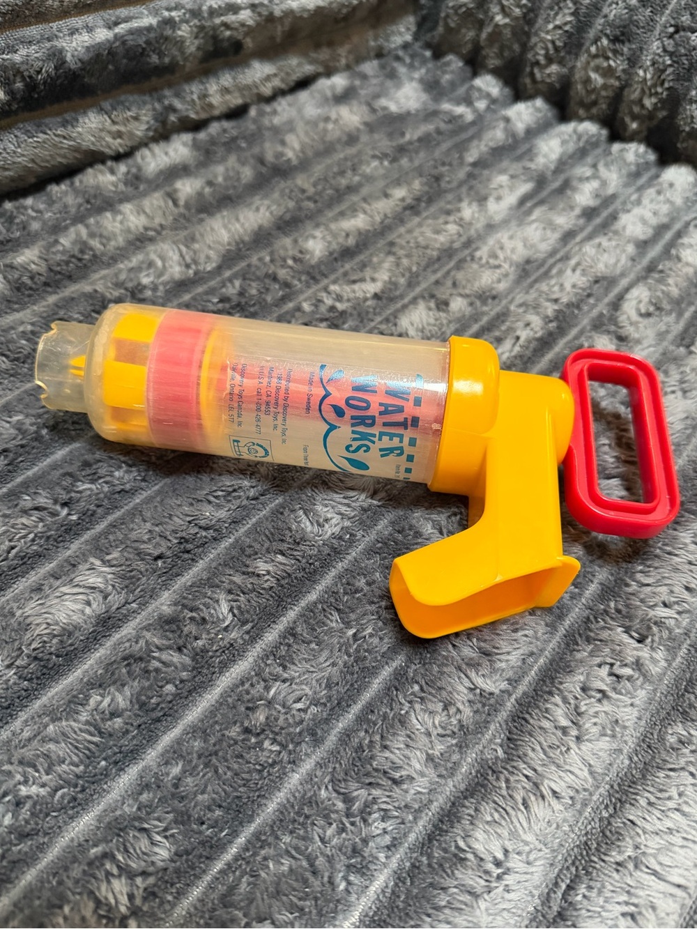 Water Works Squirt Toy Only Discovery Toys Vintage 1988